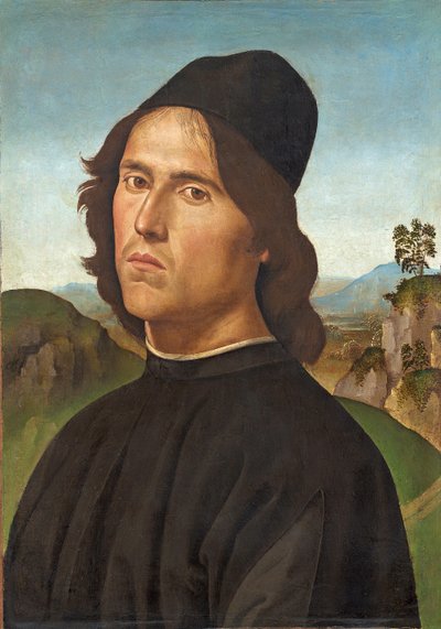 Porträt von Lorenzo di Credi, 1488 von Pietro Perugino